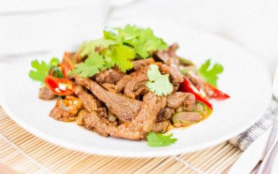 Ethnic Chilli Goat Meat Stir-Fry Recipe – Spicy & Flavorful Dish
